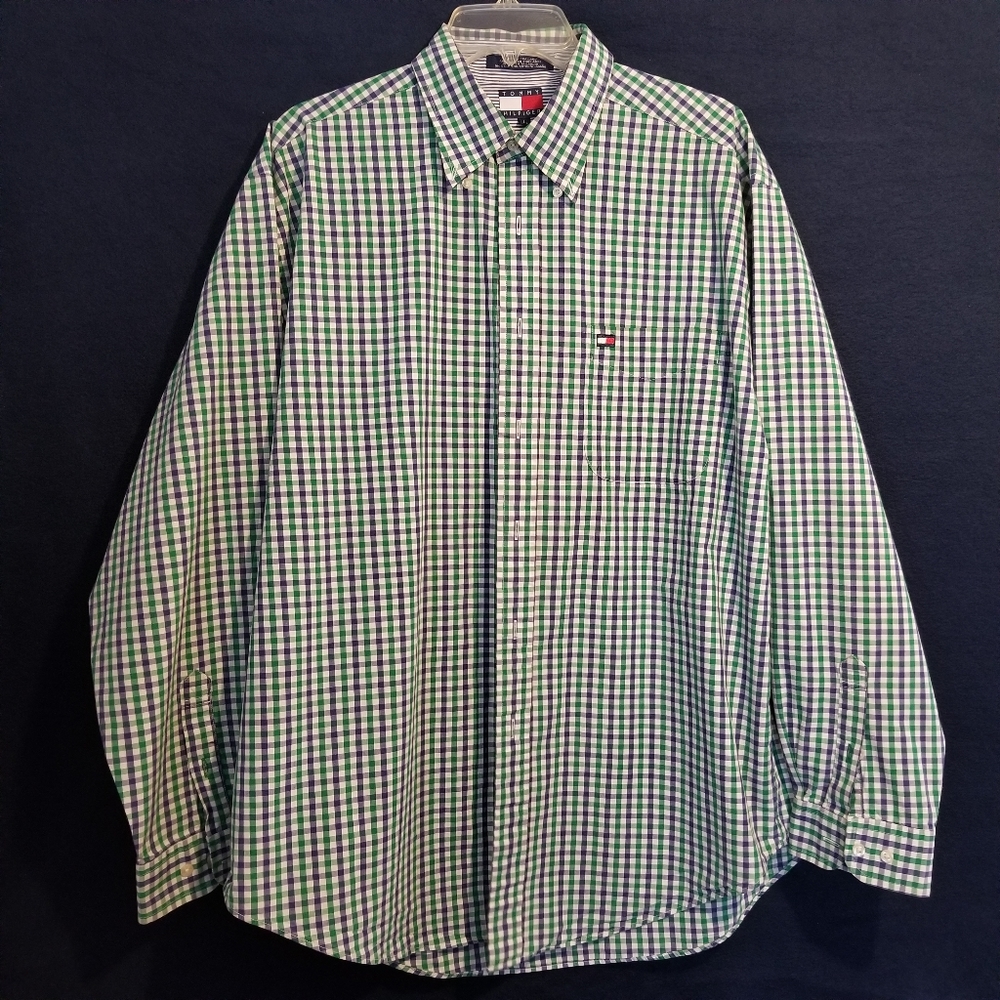 Tommy Hilfiger Check Shirt Crafted From 100% Cotton For Ultimate Comfort
